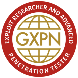 GXPN – GIAC Exploit Researcher and Advanced Penetration Tester